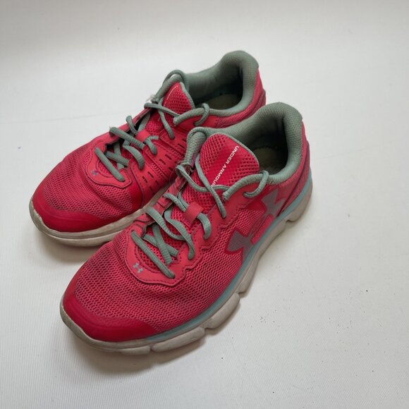 Under Armour Micro G Speed Swift Pink Running Training Shoes Women's Size 7 US - Picture 4 of 15